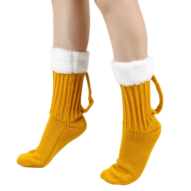 Knitted Beer Socks