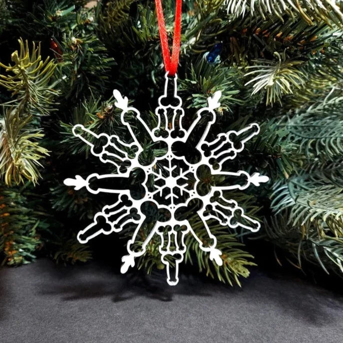 Funny Snowflake Ornament