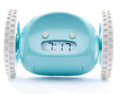 Rolling alarm clock