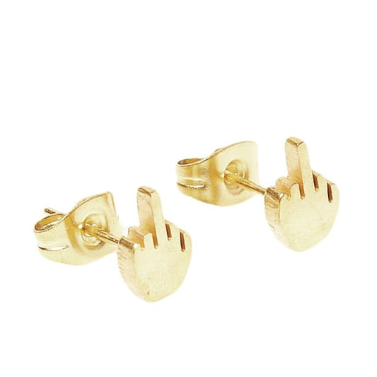 Middle Finger Earrings