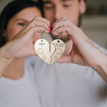 Funny Couple Keychain