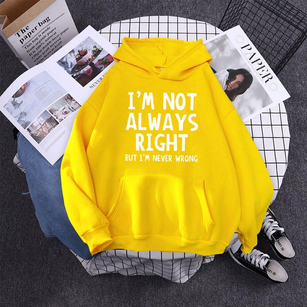 NEVER WRONG | Hoodie