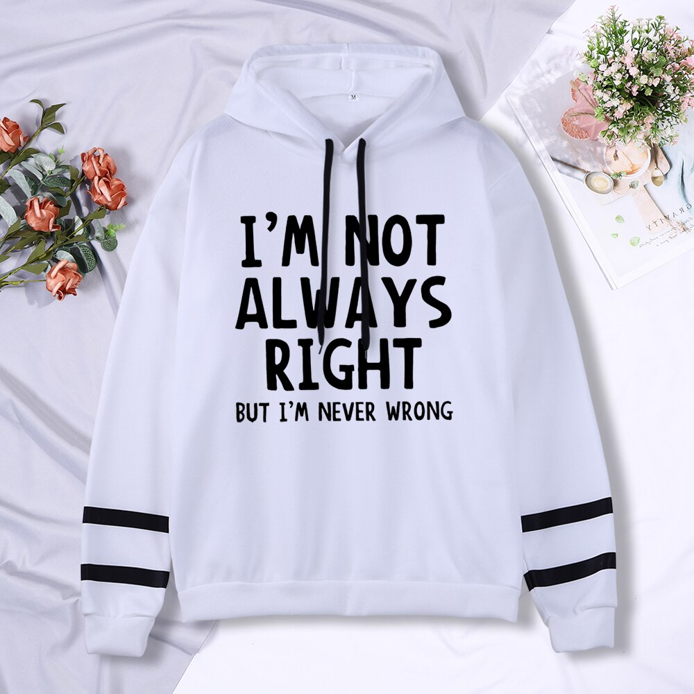 NEVER WRONG | Hoodie