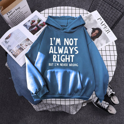 NEVER WRONG | Hoodie