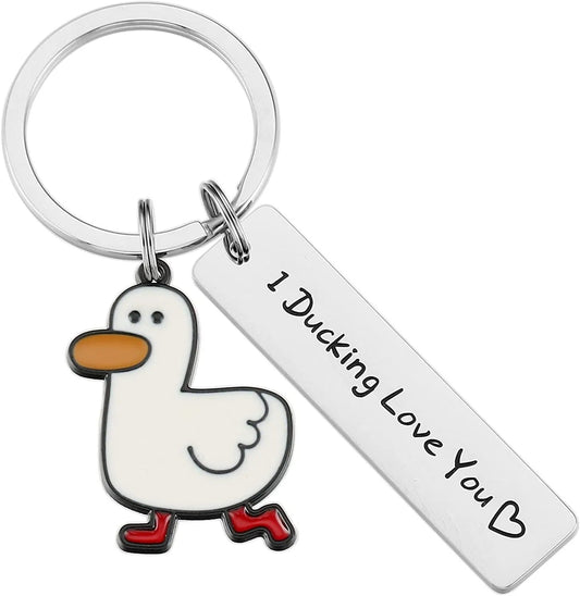 Love Duck Keychain