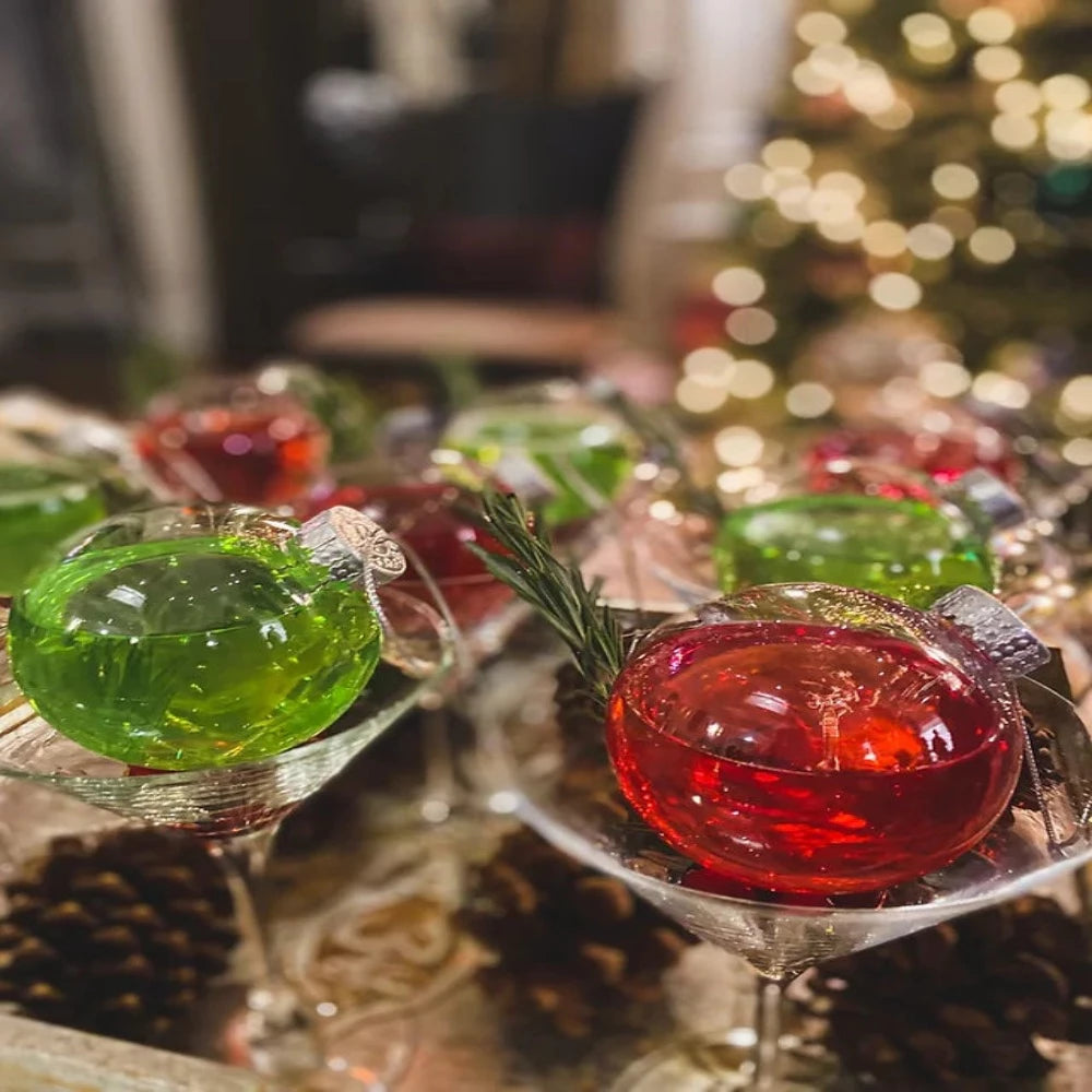 Fillable Booze Ornaments