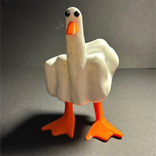 Middle Finger Duck