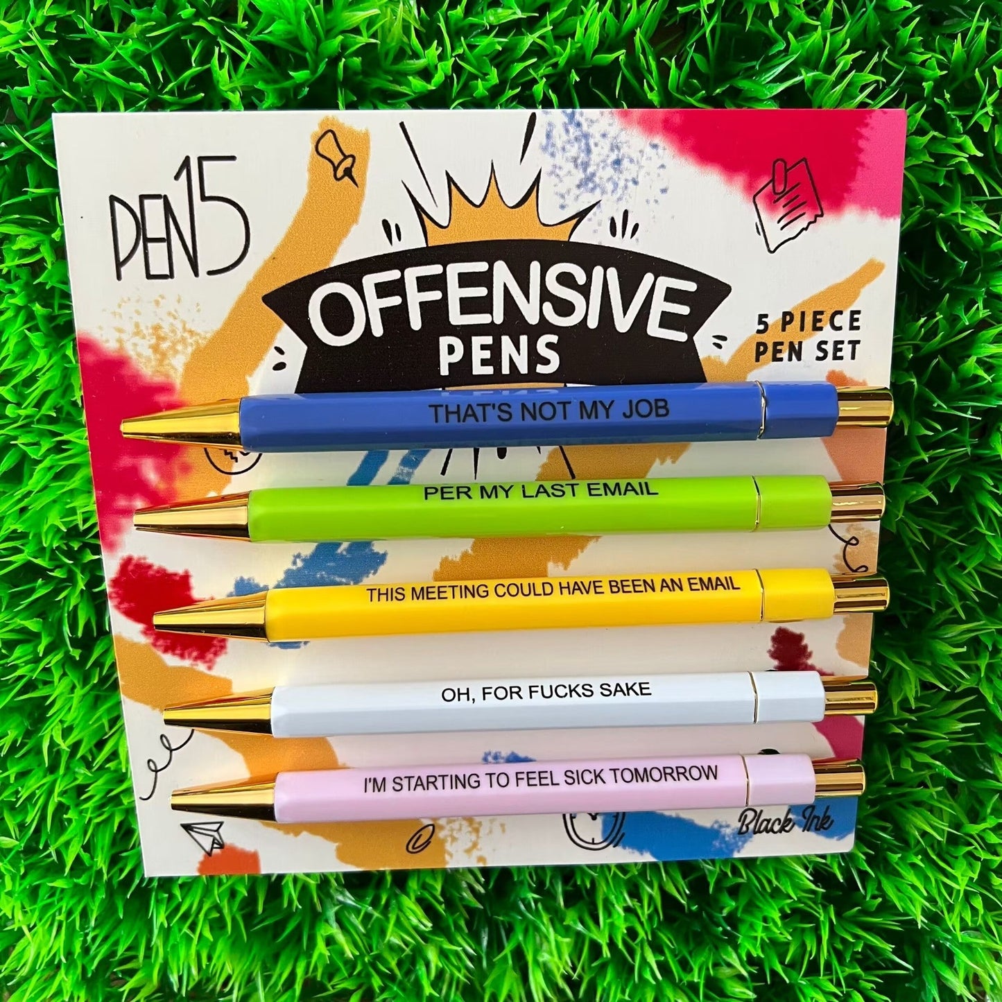 Funny Pens Set