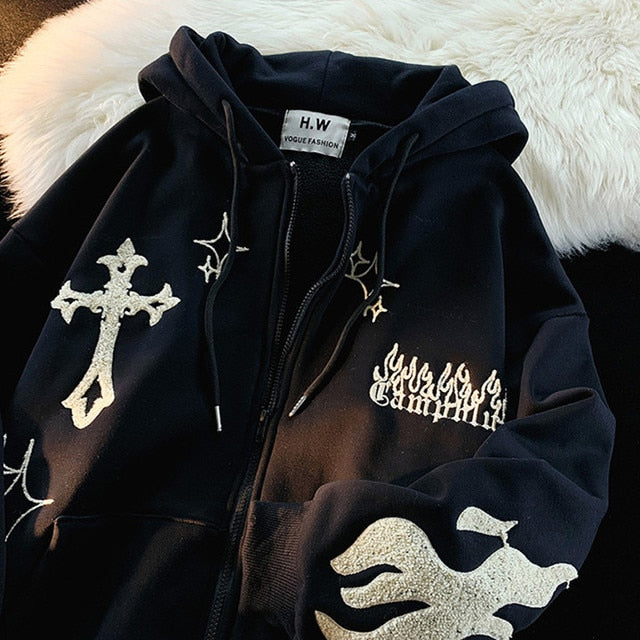 Gothic Zip Up