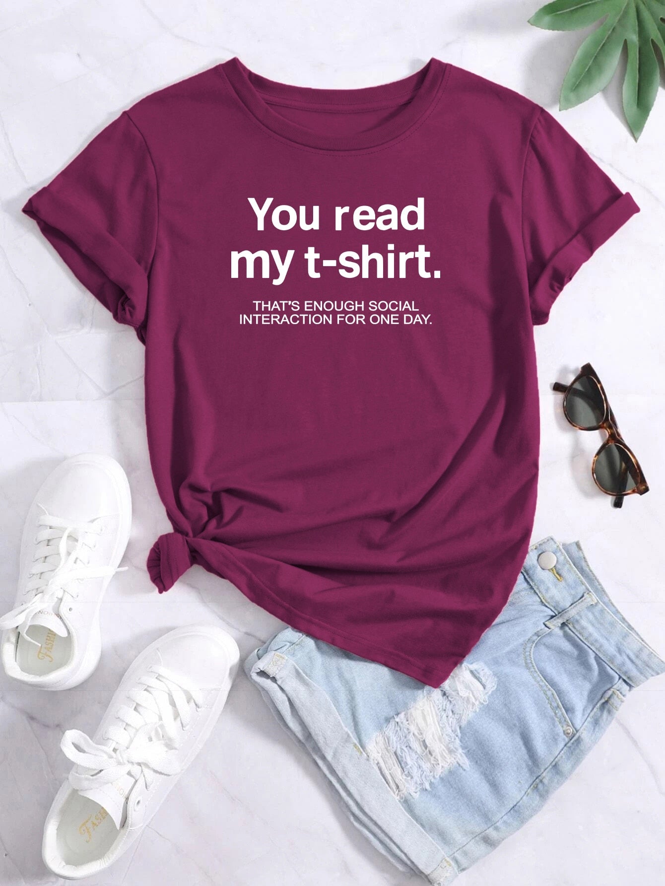 "You Read My T-shirt"