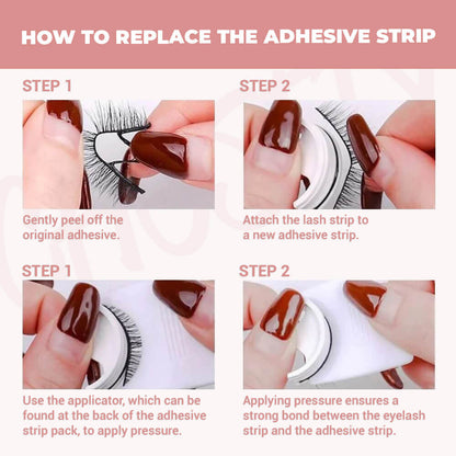 Reusable Self-Adhesive Eyelashes