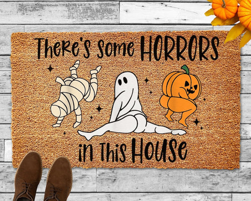 Horrors Funny Doormat